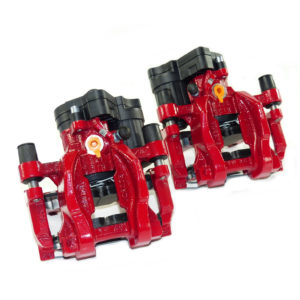 Komplet zadnjih zavor 310mm VW Golf 7 GTI, Audi S3 8V in Audi TT TTS rdeče zavorne čeljusti